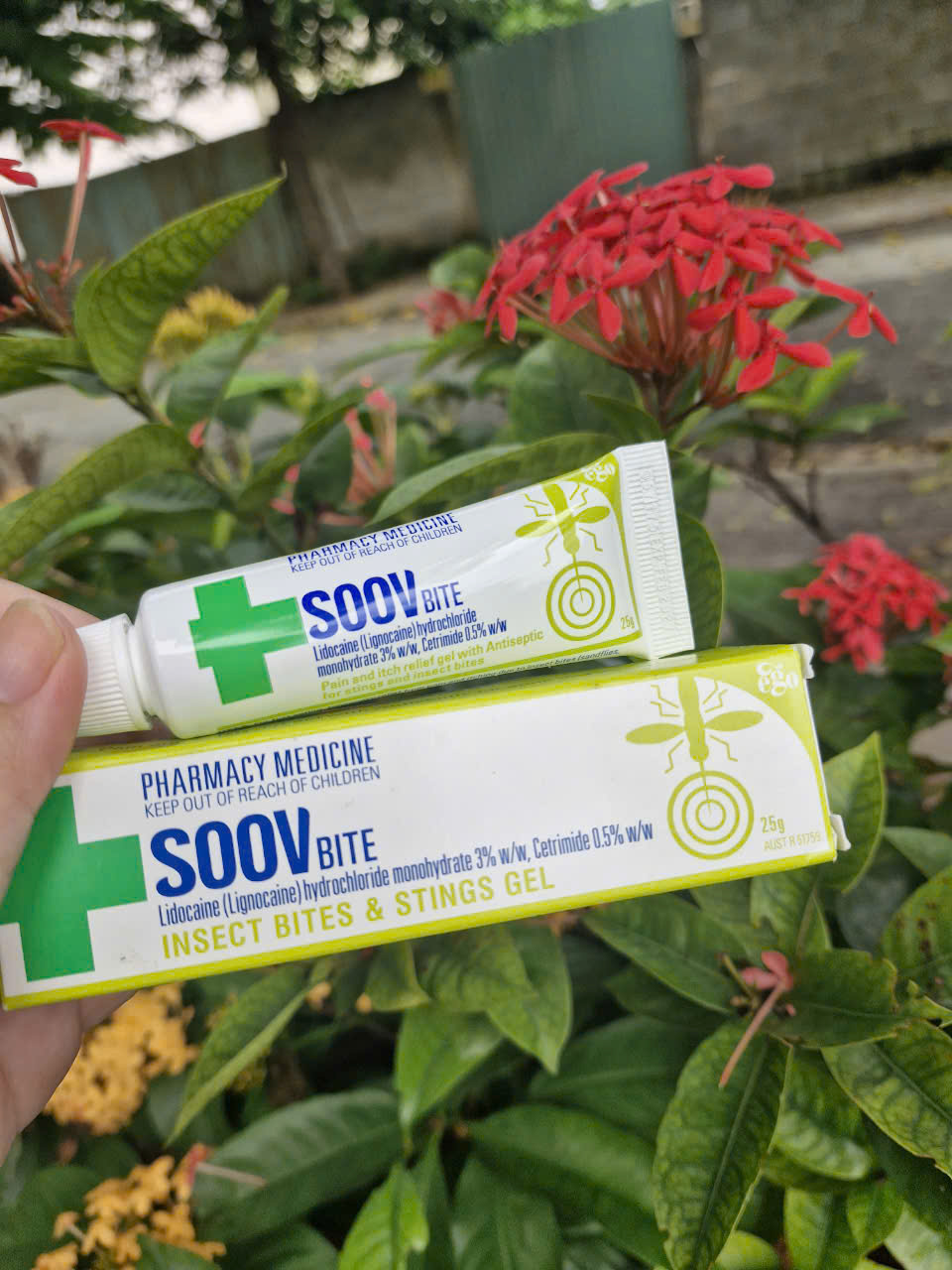 🌿🎄🐜🦟Gel bôi côn trùng cắn Soov Bite 25g của Úc