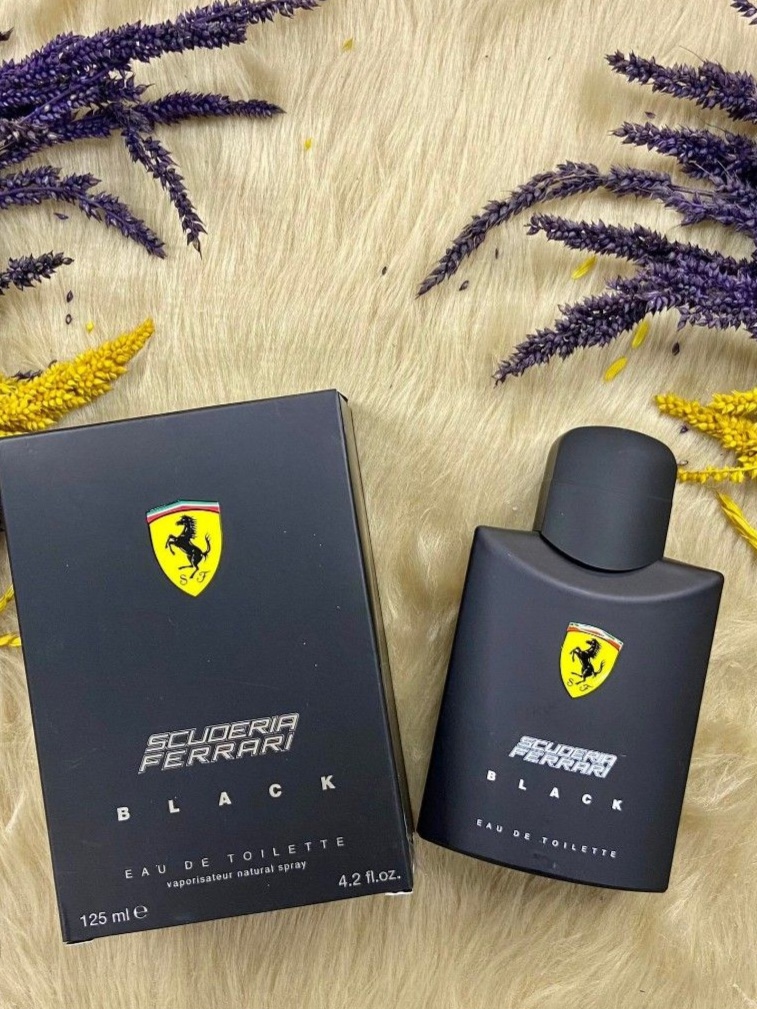🧢🌲Nước hoa nam Ferrari Black Scuderia 125ml của Ý