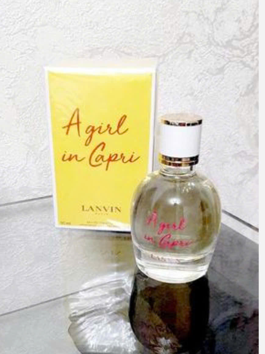 🌺💐Nước hoa nữ A Girl In A Capri by Lanvin 90ml của Pháp
